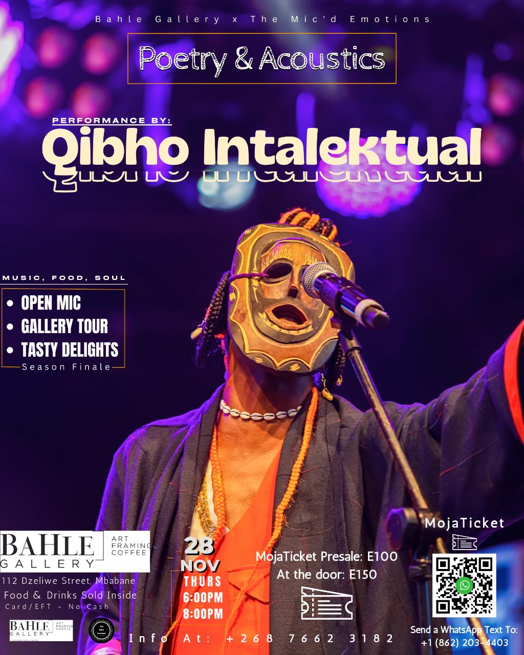 Poetry & Acoustics - Qibho Pic